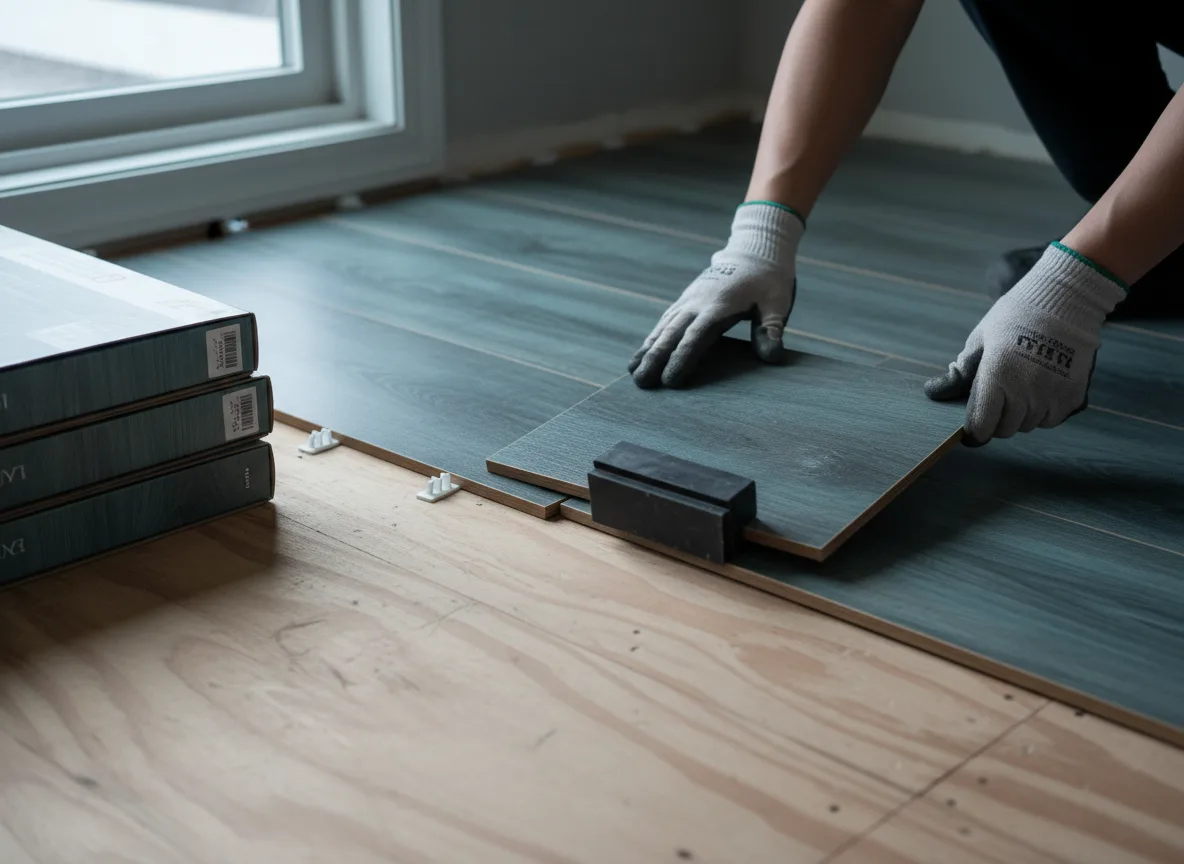 Luxury Vinyl Plank Installation company in Amenia, ND